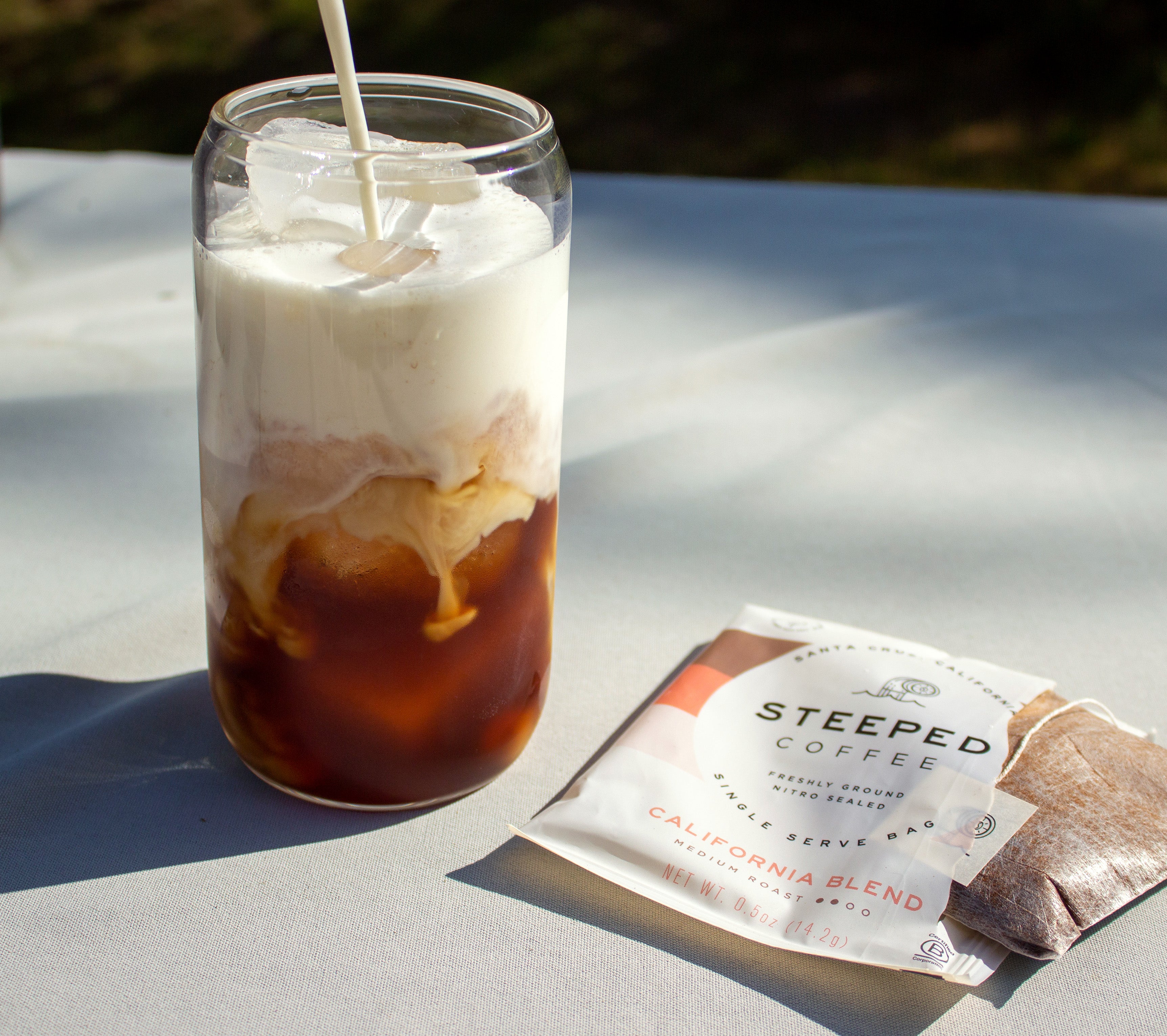 Salted Caramel Cold Brew – Steeped Coffee