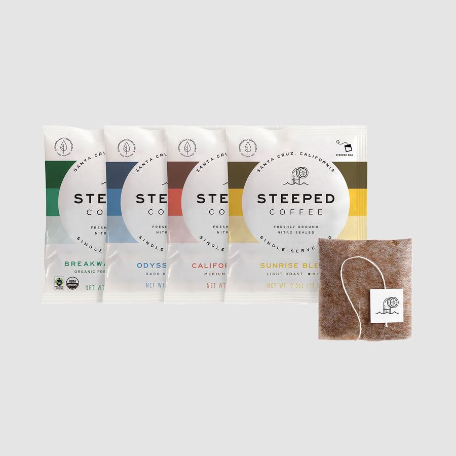 Steeped Coffee The Lineup A Collection of Each Blend Steeped Brewing Method